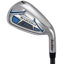 Tour Edge Bazooka 370 Complete Golf Set Uniflex-Steel Left-Handed Black/Blue