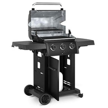 Broil King 824154 Royal 320 Shadow 3-Burner Propane Gas Grill in Black