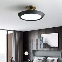AMAZWI Lamp Bedroom Lamp Ceiling Lamp Simple Modern Led Master Bedroom Lamp Round Personality Room Lighting (Color : D)