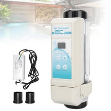 AiODiO Saltwater Chlorinator,with Titanium Cell, Digital Display & Self-Cleaning Function, Chlorine Production: 8/12 / 16/20 g/H, for Swimming Pool, Spa Pool 16g/H