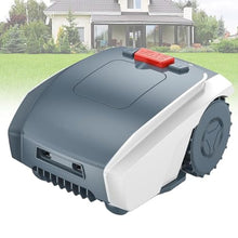 VNATWGOO Automatic Lawn Mower, with IPX5 Waterproof, Optical Navigation, Obstacle Avoidance, Lawn Mowing Robot, Lawn Mowing Machine