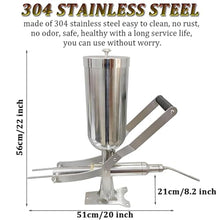 Commercial Donut Filling Machine, Manual Injector with Stainless Steel for Kitchen and Restaurant
