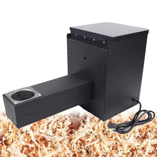 JYXYXSCP Electric Pellet BBQ Smoker Hopper, Intelligent Digital Temperature Controller Wood Pellet Smoker Grill Part for Grill, Bake, Roast & Braise