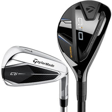 TaylorMade Golf Qi Combo Iron Set 4/5 Rescue 6-P, AW Steel Shaft Regular Right Handed Silver