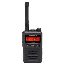 Motorola Solutions 2 EVX-S24 Digital UHF Radios & 2 MH-89A4B Headsets Black