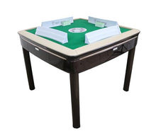 USA MJ TABLE .COM Automatic Rummy Table Coffee Color 4-Legs Dining Style 106 Tiles