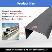 ERRULAN Wall Flashing Trim, Rainwater Diverter for Vertical Surfaces