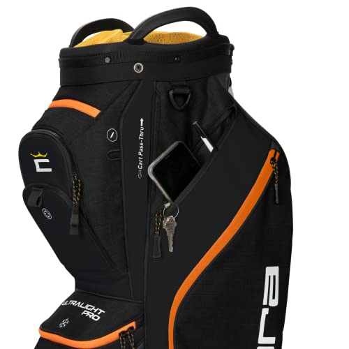 Cobra Golf Ultralight Pro Cart Bag Black-Gold Fusion