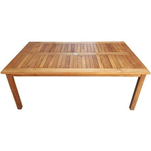 MISC Rectangular Teak Wood Bistro Counter Table 63 X 35 Inch Brown Hand Waxed Weather Resistant