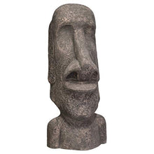 Design Toscano Easter Island Ahu Akivi Moai Monolith Garden Statue Extra Extra Large 48 Inch Grey Stone