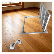 ERRULAN Large Crawl Space Basement Access Door Interior, Hidden Cellar/Storage Room Doors, Flush Mount Floor Invisible Hatch for Deck/Villa Loft(White,LXW 36x30in)
