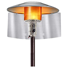 Wind Heater Focusing Reflector Patio Heater Reflector Directional Heat Reflector Protective Shield for Round Natural Gas Patio Heater for Any Place Patio Bedrooms Balconies(Three Slices)