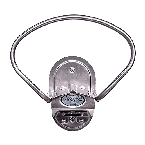ACCU Dura-Loop Stainless Steel Water Hose Hanger Saddle USA Made (Pack of 4)