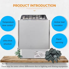 YXCUSAM Electric Sauna Heater, Sauna Heater, Stainless Steel Sauna Stove Heater,for Home Saunas, Gyms, Spas (6kw/380v)