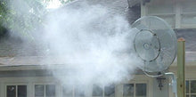 mistcooling 24'' OSC Misting Fan Kit - High Pressure (2 Fans White Color)