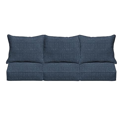 Sorra Home Sofa Set Cushion, Blue