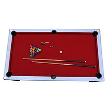 Hathaway Mirage 88-in Pool Table Black/Red