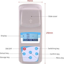 TICINNNWE Portable Residual Chlorine Water Quality Tester with 0-5mg/L Test Range, 10 Data Storage and HD Screen for Pool Household and Water Plant Use