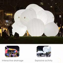 Inflatable Cloud Outdoor Decoration Internet Celebrity Check-in, Inflatable Arches, courtyards, Gardens, lawns, Commercial Squares, Art exhibitions (16 FT)
