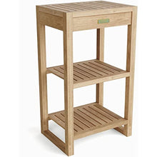 Anderson Teak Patio Lawn Garden Furniture Spa 2-Shelves Table