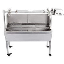 JYXYXSCP Barbecue Grill, Barbecue Grill Kit, Stainless Steel Outdoor Automatic Barbecue Grill, Large Barbecue Grill/Grill Fork