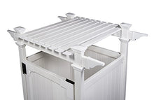 Zippity Outdoor Products ZP19009 Hampton Outdoor Shower Enclosure White