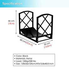 Katzowen Heavy Duty Fire Wood Storage Organizers Holder