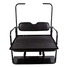 7BLACKSMITHS Rear Back Seat Kit for EZGO TXT Golf Cart Black