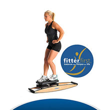 Fitterfirst Pro Fitter Downhill Ski Trainer and 3D Cross Trainer Tan