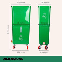 Beverage Bin, for Leftover Beverage, Green Beverage tub, Beverage Disposal Bin, Collect Cocktail, Garnish, Tea, Beer, Wine,ice and Straws, for Server Station