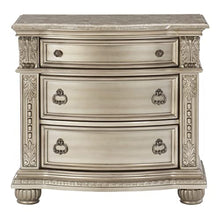 Homelegance 1757SV-4 Night Stand Silver