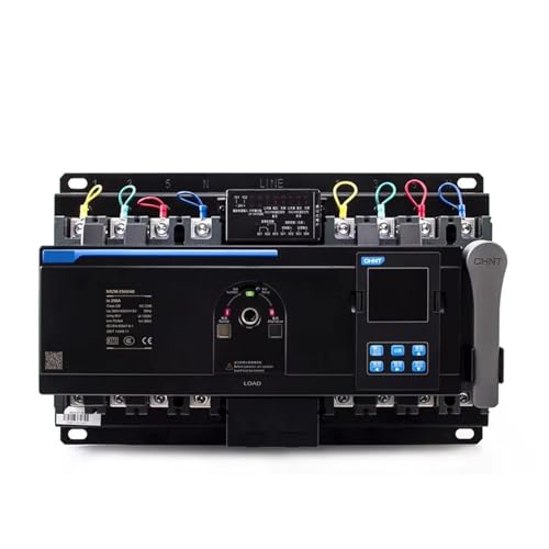 CB Class NXZM-125S/4B 125A 160A 250A 400A 630A 4P ATS Dual Power Automatic Transfer Switch with Short Circuit Protection(NXZM-400S 4B)