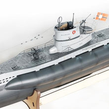HOOBEN ARKMODEL German U-Boat Type VIIC Submarine Model Kit 1:48 Scale Grey