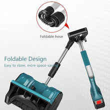 Portable Snow Shovel with Adjustable Auxiliary Handle, Easily Throws Snow Aside, Electric Snow Shovel for Driveway Winter Snow Removal(One Battery)