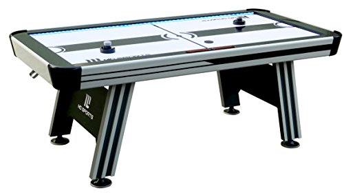 MD Sports Arcade Air Hockey Table White/Black/Gray
