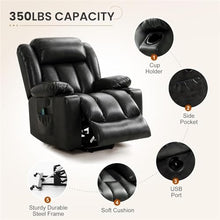 Ergonomic Power Lift Recliner Chair for Elderly with Massage Heat