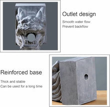 Wall Fountain Faucet Dragon Head, Pond Fountain Nozzle, Animal Garden Water Outlet Water Sprayer, for Koi Pond, for Garden, Yard, Lawn