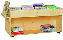 Contender Mobile Book Organizer with Easel Natural