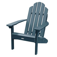 highwood Classic Westport Adirondack Chairs with Side Table, Nantucket Blue