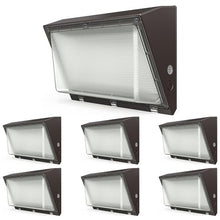 Sunco 6 Pack Wall Packs, Dusk to Dawn, Dual Selectable, 80-120W, Dimmable
