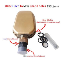 Bolisila 1 Inch Internal Thread High-Pressure Cleaning Machine Pipeline Dredging Nozzle 110L-600L Stainless Steel Ceramic Core Nozzle(8KG 1inch-M36 150L)