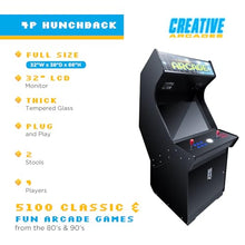 Creative Outdoor Distributor Full-Size Arcade Machine 4 Player 5100 Games 32" Screen