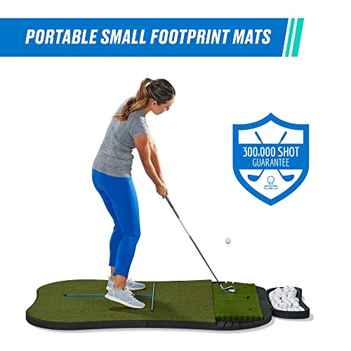 Fiberbuilt Golf 6'x4' Hourglass Pro Studio Mat Kit Green