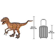 Design Toscano Jurassic Sized Deinonychus Dinosaur Statue