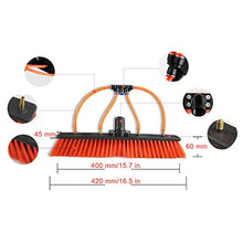 Niczu 12 ft-36 ft Solar Panel Cleaning Pole Water Fed Telescopic Brush Kit, Photovoltaic Panel Cleaner Tool Window Glass Cleaning Brush with Sprayer,9M/30FT