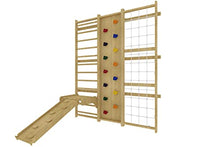 Avenlur 9-in-1 Swedish Ladder Wall Gym Set Wood