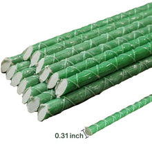 Garden Stakes - 5Ft Coated Fiberglass Plant Stakes - Quantity Options (200)