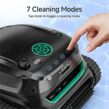 Pool Vacuum, S2 Cordless Pool Vacuum Robot Double Filtration 7800mAh Battery Suction APP Control Pool Cleaner for Large Pools for Floor/Wall