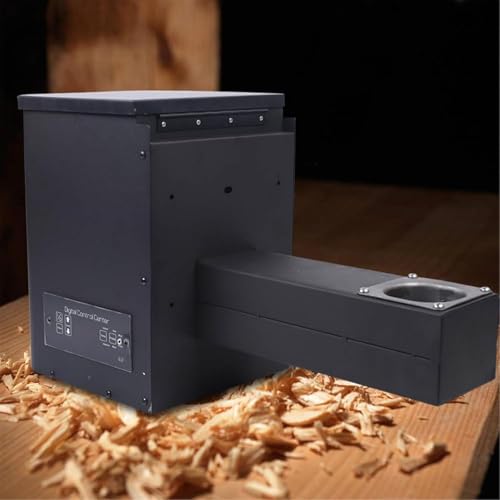 Electric Pellet Smoker Digital Smoker Pellet BBQ Smoker Hopper Assembly Kit for Grill, Smoke, Bake, Roast, Braise, BBQ