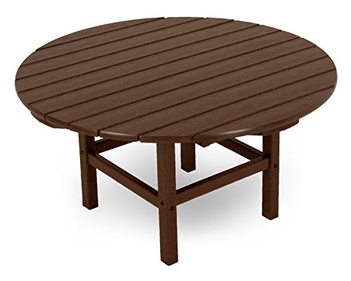 Ivy Terrace™ Round 37" Conversation Table in Mahogany